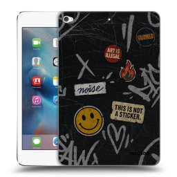 Átlátszó szilikon tok az alábbi táblagépre Apple iPad mini 4 - STICKERS x TAGS