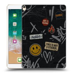 Átlátszó szilikon tok az alábbi táblagépre Apple iPad Pro 10.5" 2017 (2. gen) - STICKERS x TAGS