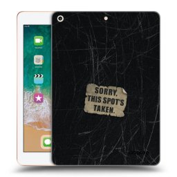 Átlátszó szilikon tok az alábbi táblagépre Apple iPad 9.7" 2018 (6. gen) - SORRY
