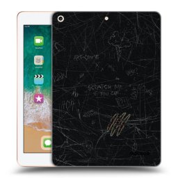 Átlátszó szilikon tok az alábbi táblagépre Apple iPad 9.7" 2018 (6. gen) - SCRATCH