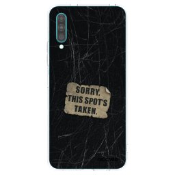 Átlátszó szilikon tok az alábbi mobiltelefonokra Samsung Galaxy A30s A307F - SORRY