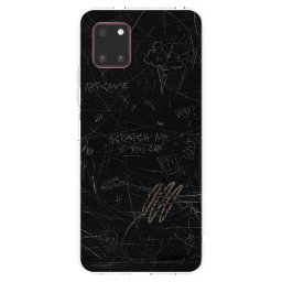 Átlátszó szilikon tok az alábbi mobiltelefonokra Samsung Galaxy Note 10 Lite N770F - SCRATCH