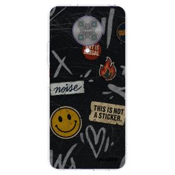 Átlátszó szilikon tok az alábbi mobiltelefonokra Xiaomi Poco F2 Pro - STICKERS x TAGS
