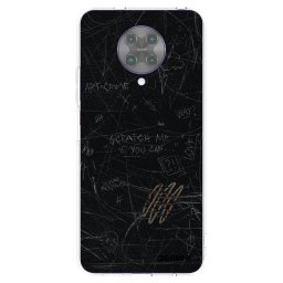 Átlátszó szilikon tok az alábbi mobiltelefonokra Xiaomi Poco F2 Pro - SCRATCH