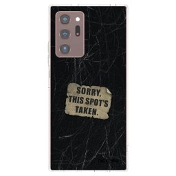 Átlátszó szilikon tok az alábbi mobiltelefonokra Samsung Galaxy Note 20 Ultra - SORRY
