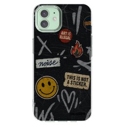 Átlátszó szilikon tok az alábbi mobiltelefonokra Apple iPhone 12 - STICKERS x TAGS