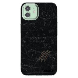 Átlátszó szilikon tok az alábbi mobiltelefonokra Apple iPhone 12 - SCRATCH