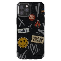 Átlátszó szilikon tok az alábbi mobiltelefonokra Apple iPhone 12 Pro Max - STICKERS x TAGS