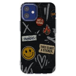 Átlátszó szilikon tok az alábbi mobiltelefonokra Apple iPhone 12 mini - STICKERS x TAGS