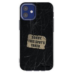 Átlátszó szilikon tok az alábbi mobiltelefonokra Apple iPhone 12 mini - SORRY