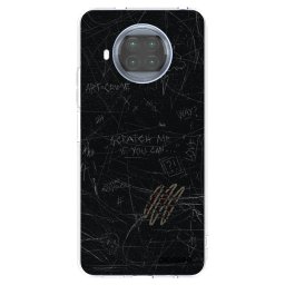 Átlátszó szilikon tok az alábbi mobiltelefonokra Xiaomi Mi 10T Lite - SCRATCH