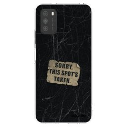 Átlátszó szilikon tok az alábbi mobiltelefonokra Xiaomi Poco M3 - SORRY
