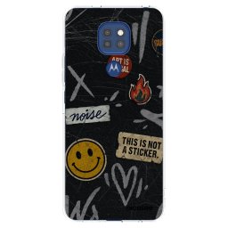 Átlátszó szilikon tok az alábbi mobiltelefonokra Motorola Moto G9 Play - STICKERS x TAGS