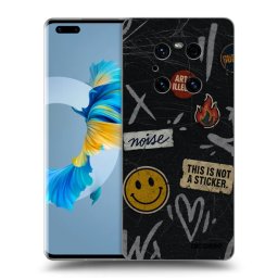 Átlátszó szilikon tok az alábbi mobiltelefonokra Huawei Mate 40 Pro - STICKERS x TAGS