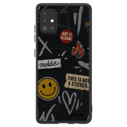 ULTIMATE CASE Samsung Galaxy A51 A515F - készülékre - STICKERS x TAGS