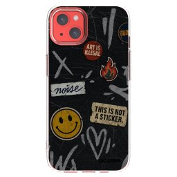Átlátszó szilikon tok az alábbi mobiltelefonokra Apple iPhone 13 - STICKERS x TAGS