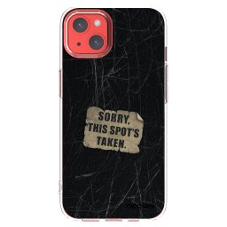 Átlátszó szilikon tok az alábbi mobiltelefonokra Apple iPhone 13 - SORRY
