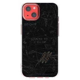Átlátszó szilikon tok az alábbi mobiltelefonokra Apple iPhone 13 - SCRATCH