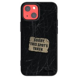 Fekete szilikon tok az alábbi mobiltelefonokra Apple iPhone 13 mini - SORRY