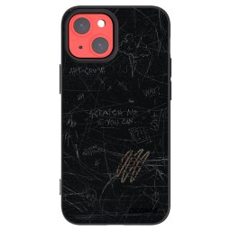 Fekete szilikon tok az alábbi mobiltelefonokra Apple iPhone 13 mini - SCRATCH