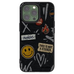 Fekete szilikon tok az alábbi mobiltelefonokra Apple iPhone 13 Pro - STICKERS x TAGS