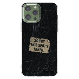 Átlátszó szilikon tok az alábbi mobiltelefonokra Apple iPhone 13 Pro Max - SORRY