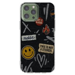 Átlátszó szilikon tok az alábbi mobiltelefonokra Apple iPhone 13 Pro Max - STICKERS x TAGS