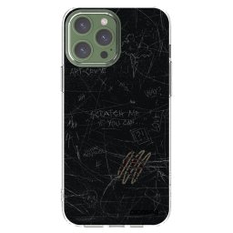 Átlátszó szilikon tok az alábbi mobiltelefonokra Apple iPhone 13 Pro Max - SCRATCH