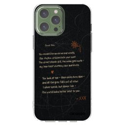 Átlátszó szilikon tok az alábbi mobiltelefonokra Apple iPhone 13 Pro Max - POET