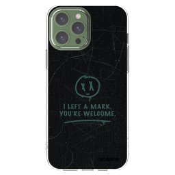 Átlátszó szilikon tok az alábbi mobiltelefonokra Apple iPhone 13 Pro Max - LEFT A MARK
