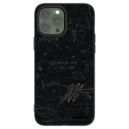 Fekete szilikon tok az alábbi mobiltelefonokra Apple iPhone 13 Pro Max - SCRATCH
