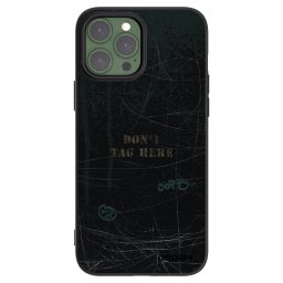 Fekete szilikon tok az alábbi mobiltelefonokra Apple iPhone 13 Pro Max - DON´T TAG
