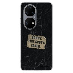 Átlátszó szilikon tok az alábbi mobiltelefonokra Huawei P50 - SORRY