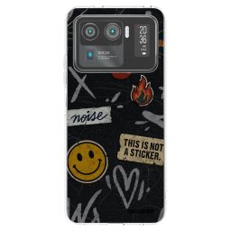 Átlátszó szilikon tok az alábbi mobiltelefonokra Xiaomi Mi 11 Ultra - STICKERS x TAGS