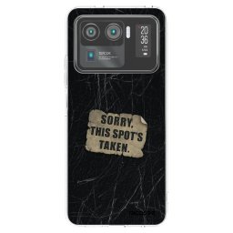 Átlátszó szilikon tok az alábbi mobiltelefonokra Xiaomi Mi 11 Ultra - SORRY