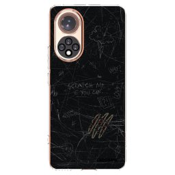 Átlátszó szilikon tok az alábbi mobiltelefonokra Huawei Nova 9 - SCRATCH
