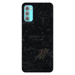 Átlátszó szilikon tok az alábbi mobiltelefonokra Motorola Moto G60 - SCRATCH