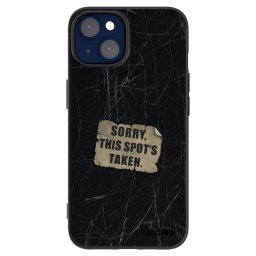 Fekete szilikon tok az alábbi mobiltelefonokra Apple iPhone 14 - SORRY