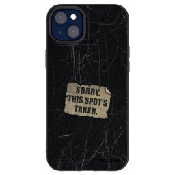 Fekete szilikon tok az alábbi mobiltelefonokra Apple iPhone 14 Plus - SORRY