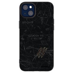 Fekete szilikon tok az alábbi mobiltelefonokra Apple iPhone 14 Plus - SCRATCH