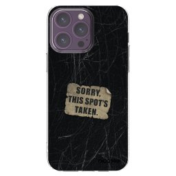 Átlátszó szilikon tok az alábbi mobiltelefonokra Apple iPhone 14 Pro Max - SORRY