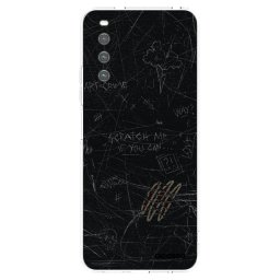 Átlátszó szilikon tok az alábbi mobiltelefonokra Sony Xperia 10 IV 5G - SCRATCH
