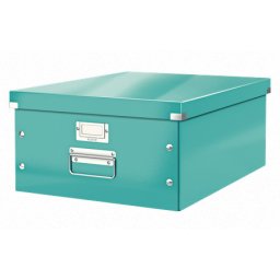 LEITZ univerzális Click&Store doboz, L méret (A3), jégkék