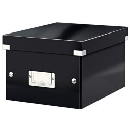 LEITZ univerzális Click&Store doboz, S méret (A5), fekete