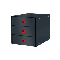 LEITZ Click&Store fiókos doboz COSY, 3 fiókos, bársonyszürke