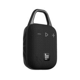 TRONSMART MIRTUNE H1 bluetooth hordozható hangszóró (v5.3, 2000mAh belső akku, 50W, IPX7 vízálló, karabíner) FEKETE