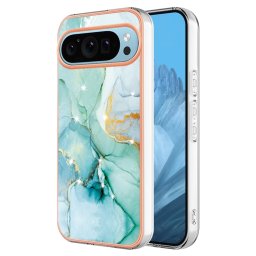 IMD MARBLE Védőburkolat Google Pixel 9 / Pixel 9 Pro GREEN-hoz