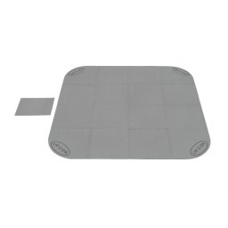 Bestway 196x196cm szürke PUZZLE szivacs jakuzzi alá 60334