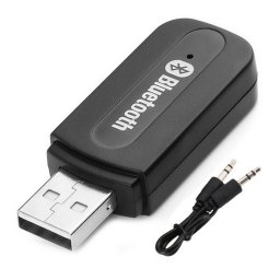 Audio Bluetooth vevő – AUX/USB adapter