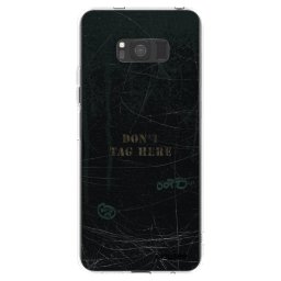 Átlátszó szilikon tok az alábbi mobiltelefonokra Samsung Galaxy S8 G950F - DON´T TAG